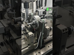 দুই-স্টেশন বৈদ্যুতিক ট্রাইসাইকেল মোটর রটার অনুভূমিক স্বয়ংক্রিয় ব্যালেন্সিং মেশিন